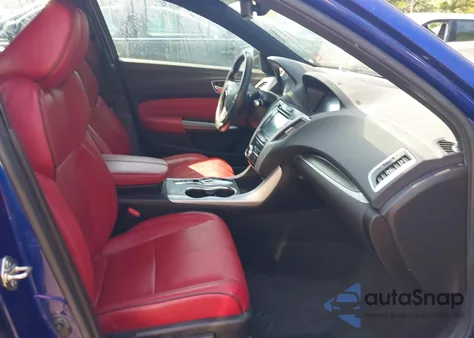 2018 Acura Tlx Tech A-Spec Pkgs из США, поврежденный, VIN 19UUB3F66JA006407